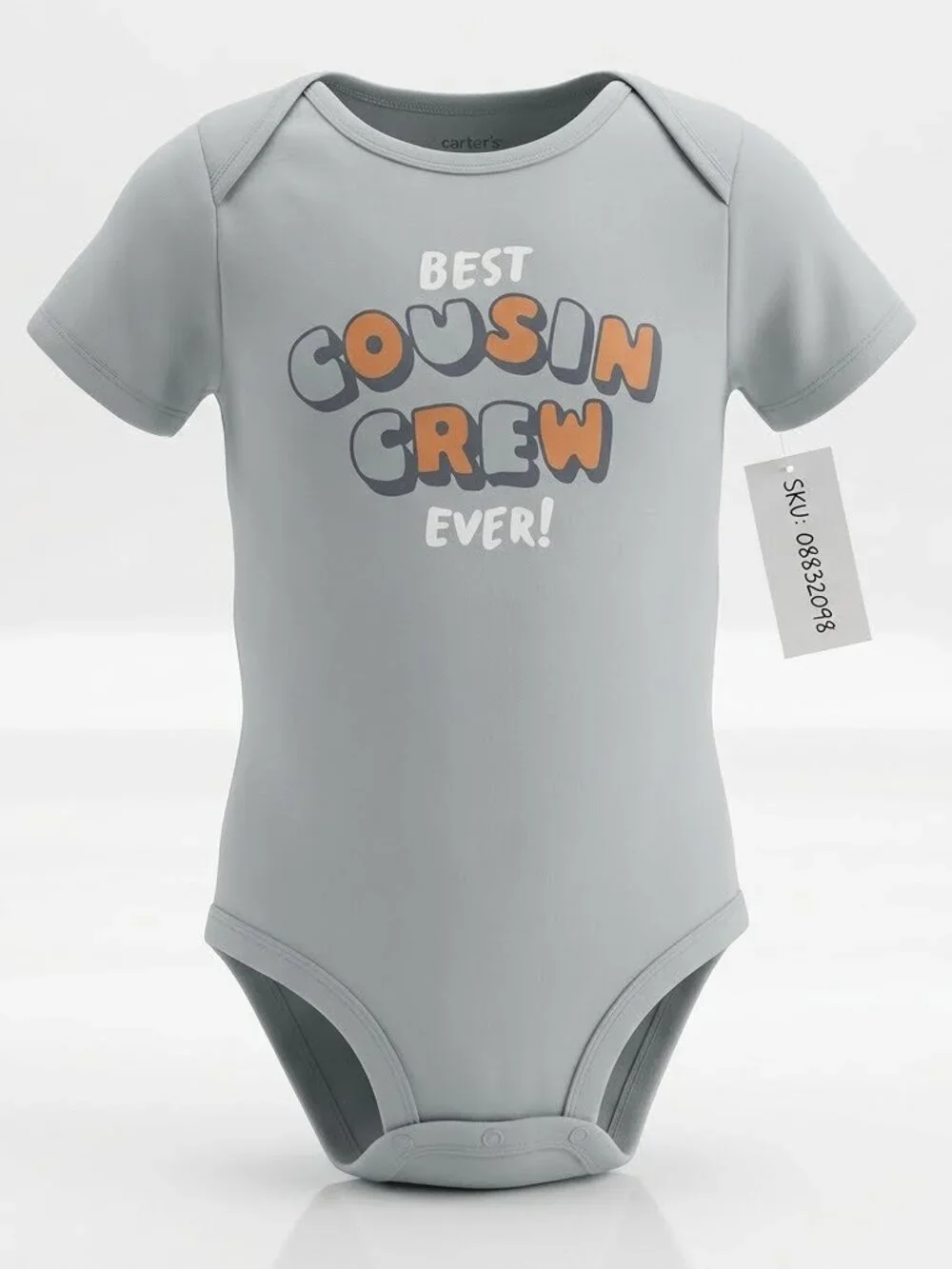 Carter's Gray 'Best Cousin Crew Ever' Bodysuit